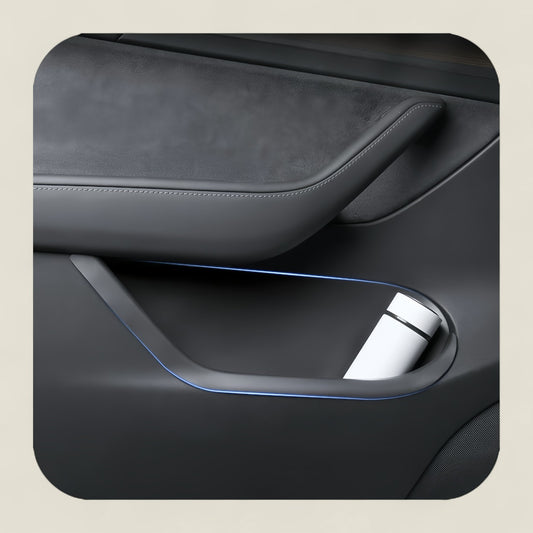 Model 3/Y Door Side Storage Box – Waterproof 4-Piece Interior Organizer Set (2017–2025)