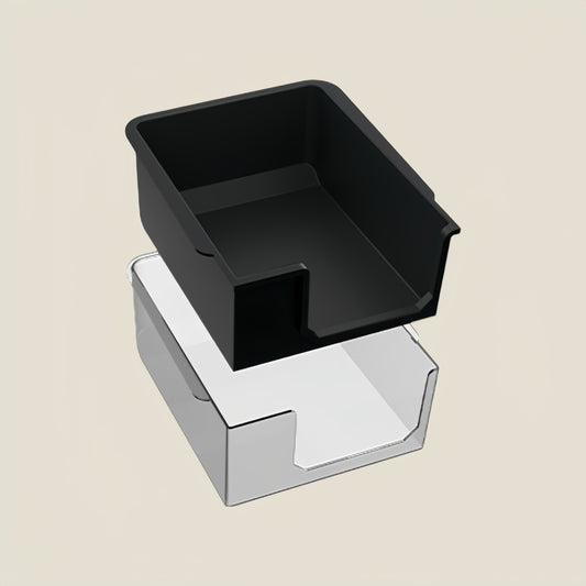 Model 3/Y Armrest Storage Box – 2-Piece Console Organizer Set (2017–2025)