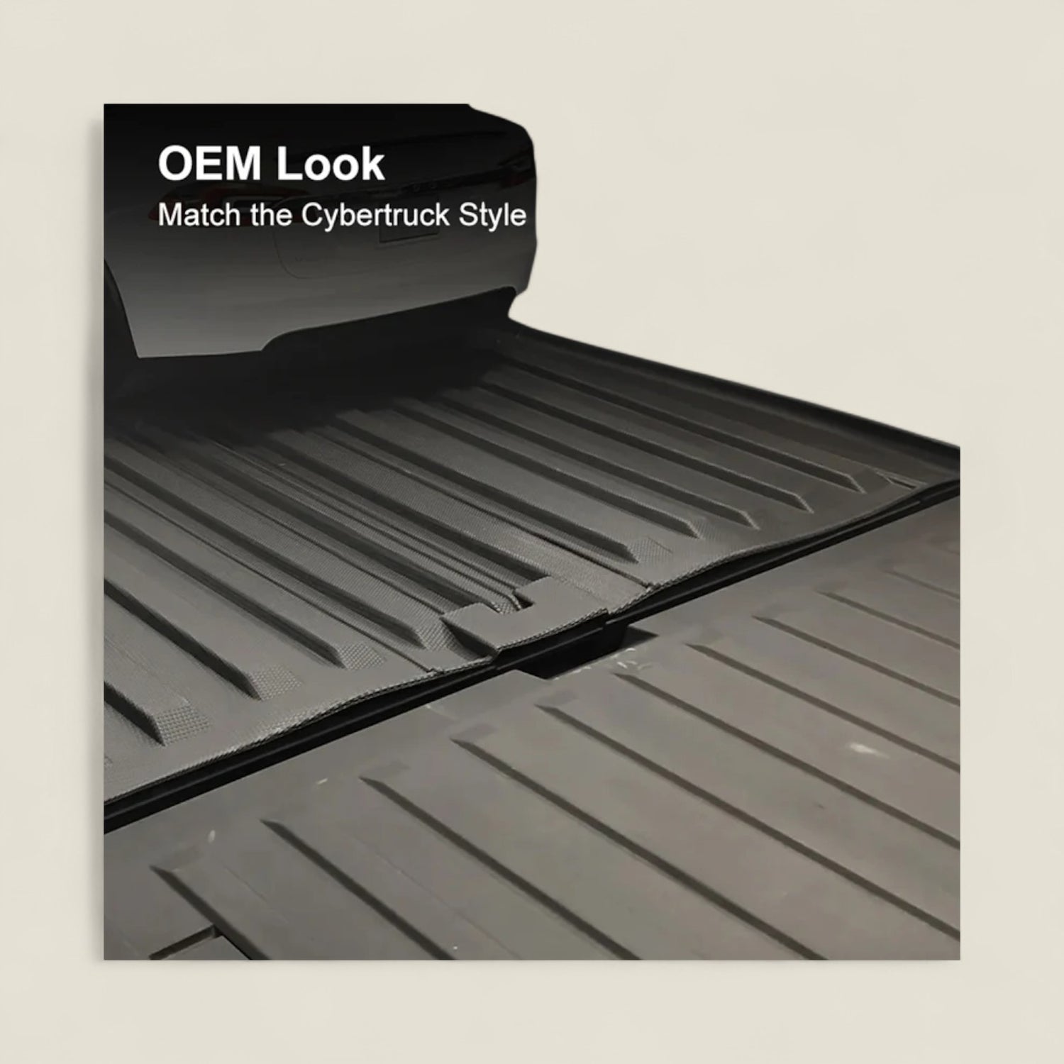 All Weather TPE Trunk Mat Cargo Liner for Tesla Cybertruck (2024+)