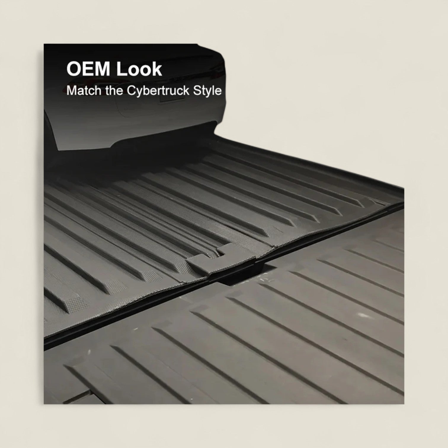 All Weather TPE Trunk Mat Cargo Liner for Tesla Cybertruck (2024+)