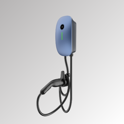 PeakForce Design Maxperr wall charger mounted for convenient Tesla charging with clean cable routing