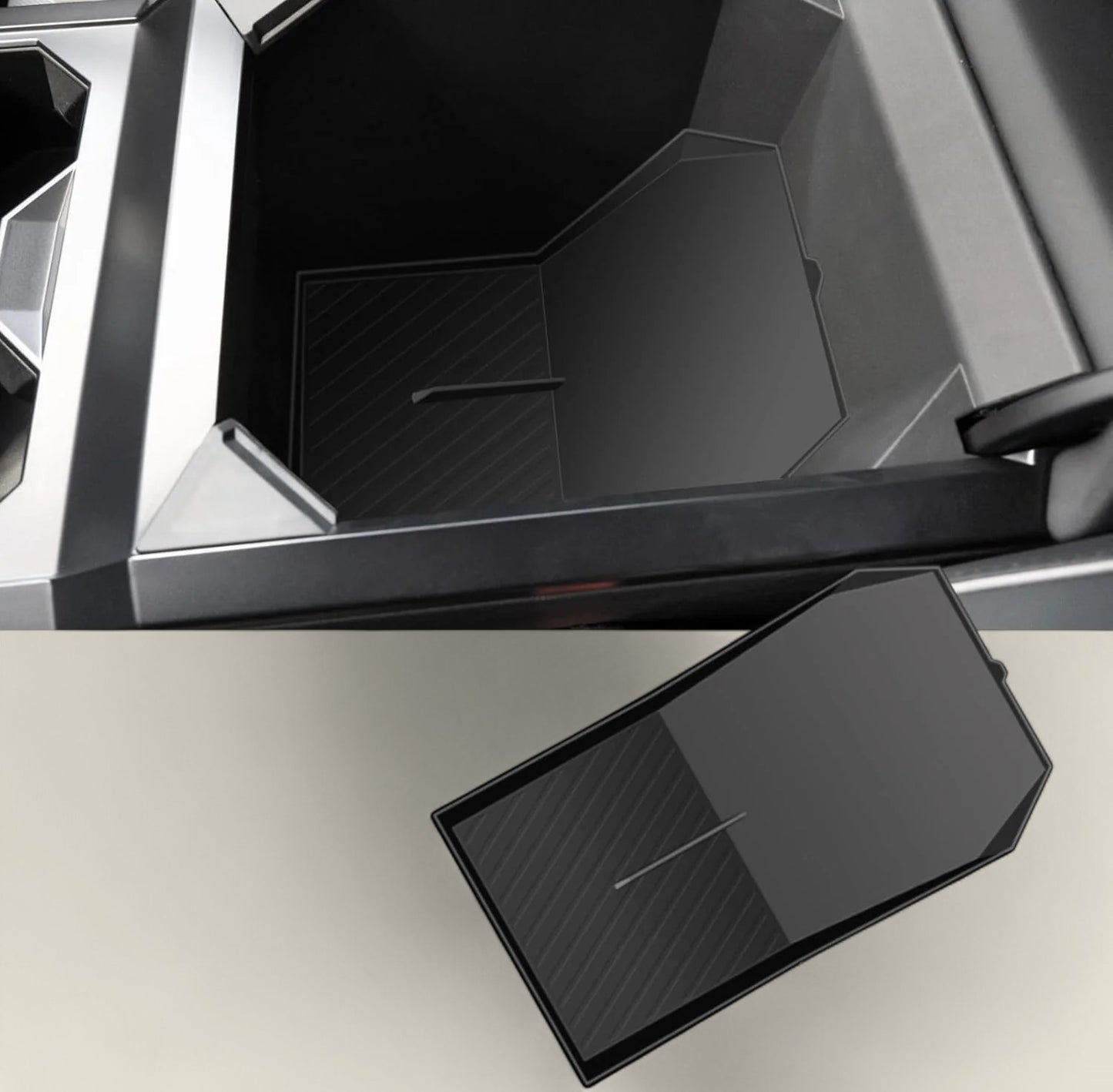 Silicon Armrest Mat Cover for Tesla Cybertruck (2024+)