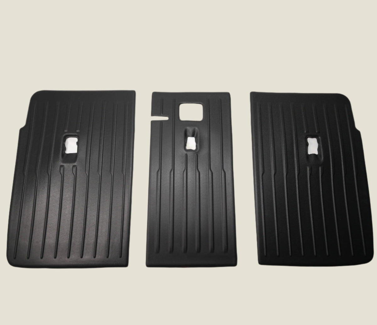 PeakForce Design rear seat back liner compatible with Tesla Model Y Juniper 2025 protecting folded rear seats