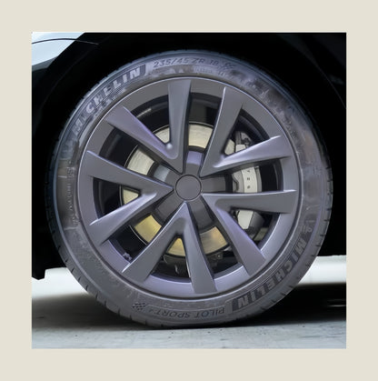 Model 3 Aero Blade Wheel Covers – 18-Inch Full Rim Protection Set (2017–2025)