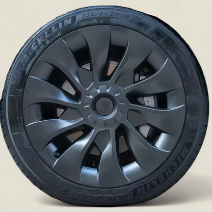 Model 3 Dynamic Edge Wheel Covers – 18-Inch Full Rim Protection Set (2017–2023)