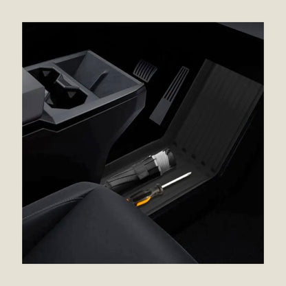 TPE Under Center Console Mat for Tesla Cybertruck (2024+)
