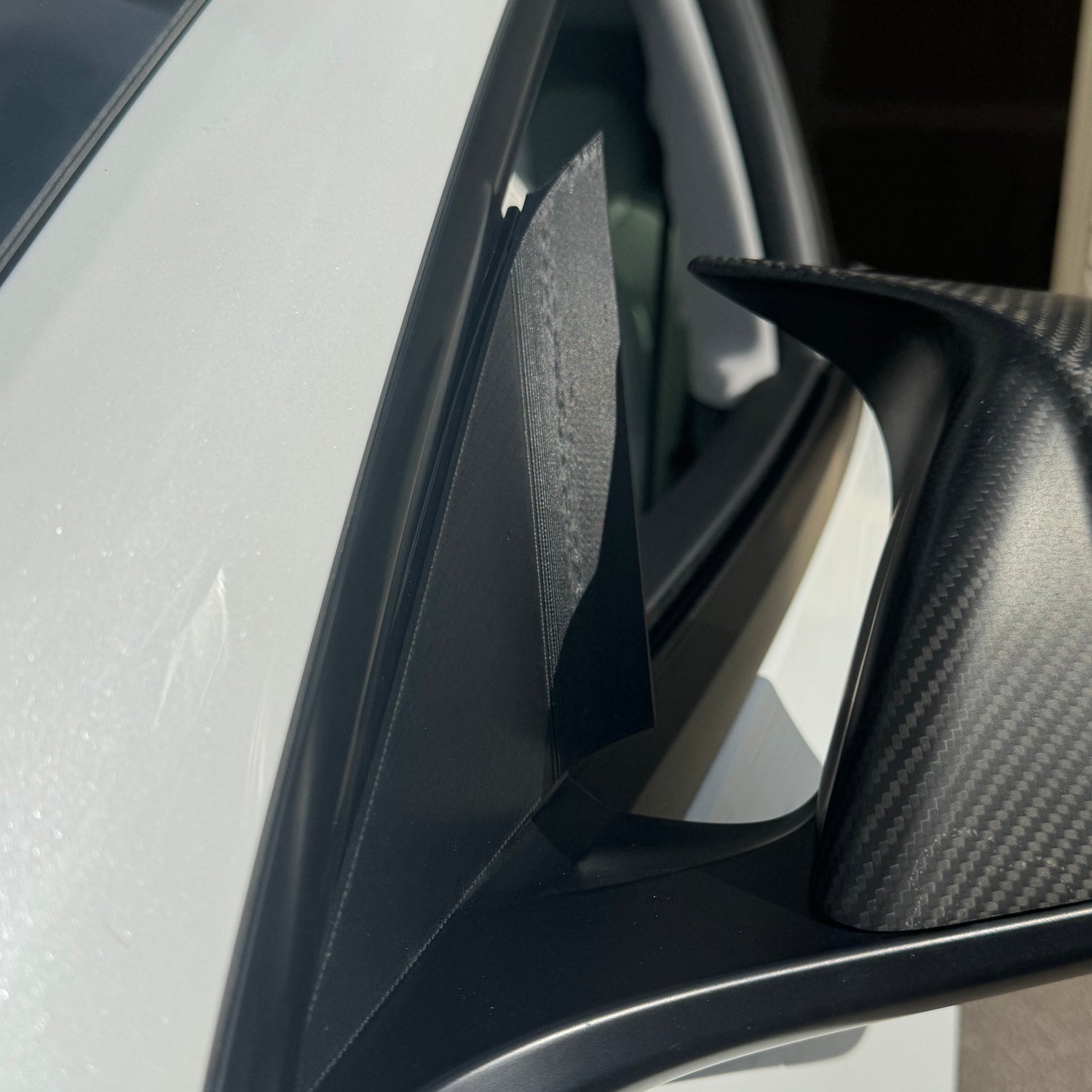 Model 3/Y A-pillar Vortex Generator Fit 2017-2025