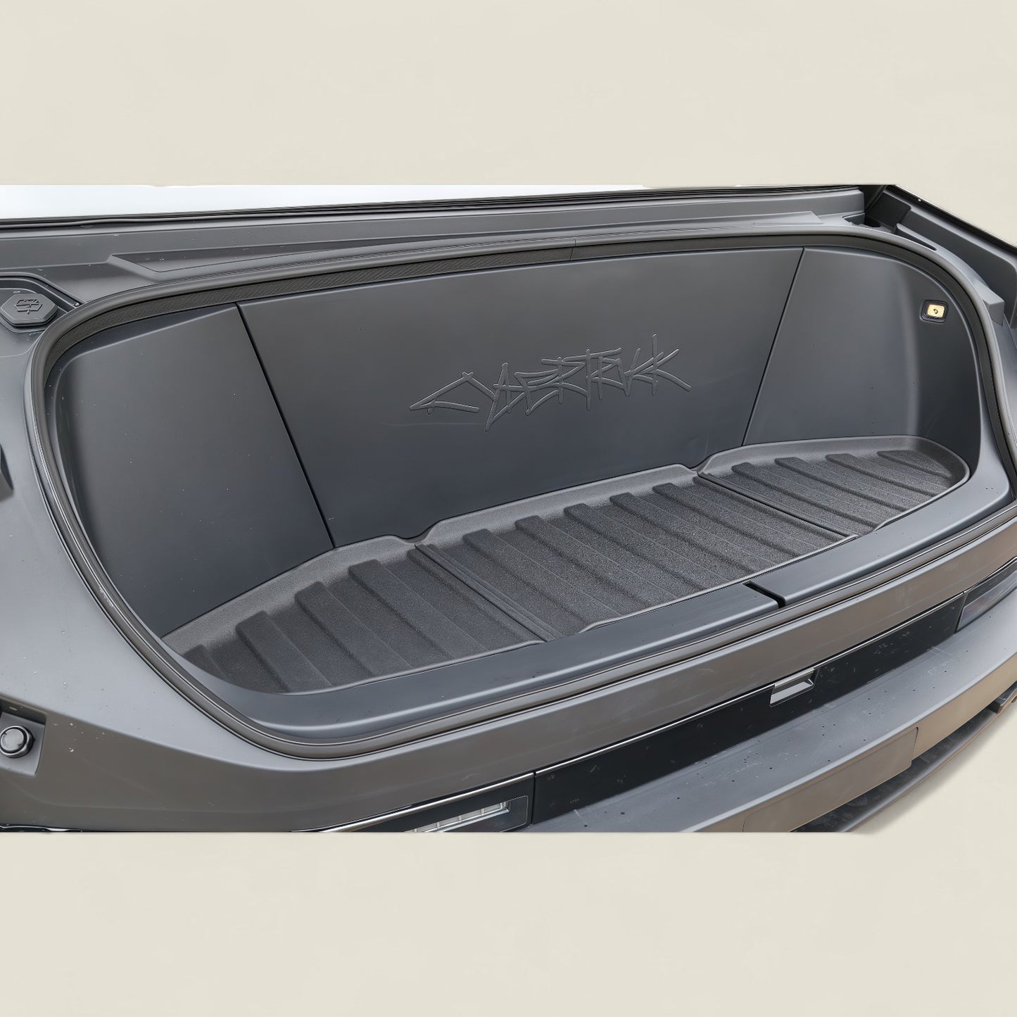 2024 Tesla Cybertruck frunk mat blister pattern TPE liner