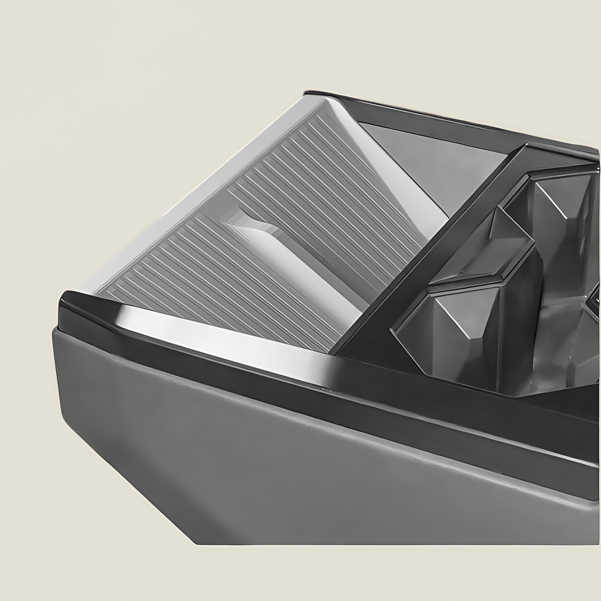 Silicon Wireless Charging Mat for Tesla Cybertruck (2024+) – Grey